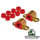 Stabilisatorgummi Set Ø 24mm PU vorne rot Jeep CJ 76-86