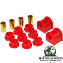 Stabilisatorgummi Set hinten Ø 13 mm rot Jeep Wrangler 96-06