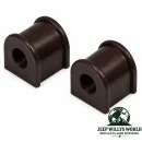 Prothane Stabilisatorgummi Paar hinten Ø 19 mm, Polyurethan schwarz. Jeep Wrangler JK (07-18)
