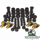 Karosseriebuchsen Fahrwerkbuchsen Komplett Set PU schwarz Jeep CJ 80-86