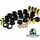 Prothane Längslenker Buchsen Set vorne, Polyurethan schwarz. Jeep Wrangler JK (07-18)