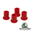 Prothane Leaf Spring Shackle Bushing Set Rear Red Jeep CJ5 CJ7 CJ8 (1976-1986)