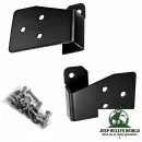 Rugged Ridge Spiegelhalter Paar Schwarz Pulverbeschichtet Jeep Wrangler TJ (2003-2006)