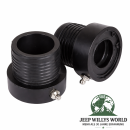 Axle Tube Seals schwart Dana 30 Vorderachse Jeep Wrangler + Cherokee + Grand Cherokee 84-06