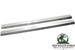 Einstiegskantenschutz Paar Edelstahl Jeep CJ + Wrangler YJ 76-95