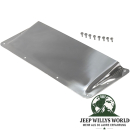 Air Scoop Hutze Edelstahl Jeep CJ + Wrangler YJ 76-95
