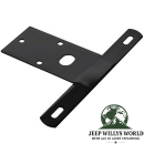 Kennzeichenhalter Nummernschild Halter Schwarz Jeep CJ 76-86