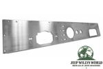 Armaturenbrett Panel Edelstahl Jeep CJ5 CJ7 CJ8 76-86