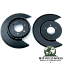 Bremsscheiben Spritzblech Paar vorne Jeep CJ 77-78