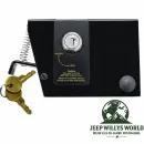Motorhaubenschloss schwarz pulverbeschichtet Jeep CJ5 CJ7 CJ8 (72-86)