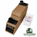 Rugged Ridge Mittelkonsole Armlehne Mega Spice Denim Jeep CJ5 CJ7 CJ8 / Wrangler YJ (1976-1995)