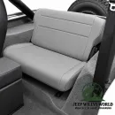 Rugged Ridge Rücksitzbank klappbar Charcoal Denim Jeep CJ5 CJ7 CJ8 / Wrangler YJ (1976-1995)