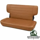 Rugged Ridge Rücksitzbank umklappbar und faltbar in Spice Denim Jeep Wrangler TJ (1996-2002)