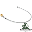 Bremsschlauch / Flexschlauch hinten Edelstahl Jeep CJ 76-86