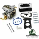 OMIX-Ada 2-Barrel Performance Doppelvergaser mit elektrischem Choke Jeep CJ5 CJ7 CJ8 2,5L (1980-1986)