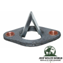 Vergaserfußdichtung mit Diffusor Jeep CJ Willys Ford GPW 41-53