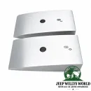 OMIX-Ada Blattfeder Achskeile 8 Grad für Höherlegung Jeep CJ5 CJ7 CJ8 / Wrangler YJ / Cherokee XJ (1976-2001)