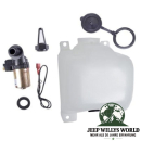 Scheibenwischer Wischwasserbehälter Set inkl. Pumpe Jeep CJ 72-86