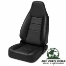 Bestop Komfort Sitz Trailmax II Sport vorne rechts oder links Black Crush Jeep CJ5 CJ7 CJ8 / Wrangler YJ TJ (1976-2006)