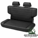 Bestop Rücksitzbank umklappbar und faltbar, inkl. Kopfstützen Black Crush Jeep Wrangler TJ (1996-2006)