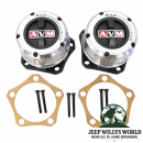 Freilaufnaben Set für 5 Loch Flansch Jeep CJ 81-86