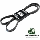 Keilrippenriemen Flachriemen Serpentinenriemen Jeep Wrangler TJ, JK / Cherokee KJ 2,4L + 3,6L (02-18)