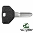 Crown Ignition Key Blank Jeep Wrangler YJ / Cherokee XJ / Grand Cherokee ZJ (1992-1993)