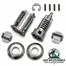 Crown Schließzylinder Set Türe rechts oder links + Hecktüre Jeep Wrangler YJ TJ / Cherokee XJ / Grand Cherokee ZJ (1995-2001)