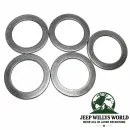 Kegelrad-Einstellscheiben Set Dana 30 , 35, 44. Jeep Jeep Wrangler,  Cherokee,  Grand Cherokee , Commander (94-23)