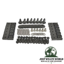 Kotflügelverbreiterung Montagesatz Jeep Wrangler TJ 97-06