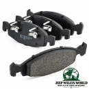 Ridex Teves Bremsklötze Satz vorne. Jeep Grand Cherokee WJ WG (99-02)