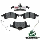 Raybestos Bremsklötze Bremsbeläge Satz hinten Element3. Jeep Grand Cherokee WJ WG (90-04)