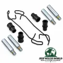 Raybestos Bremssattel Schrauben + Spannfedern Set vorne mit Teves Bremssystem Jeep Grand Cherokee WJ WG (99-04)
