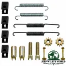 Dorman Handbremsbeläge Federn & Kleinteile Set hinten Jeep Grand Cherokee WJ WG (99-04)