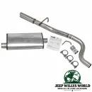 Dynomax Endschalldämpfer und Endrohrbogen Kit (aluminisiert) für 4,7L  Jeep Grand Cherokee WJ WG (99-01)