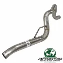 Walker Endrohrbogen (aluminisiert) für 2,7L CRD, 4,0L und 4,7L Motor. Jeep Grand Cherokee WJ WG (99-04)