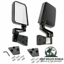 Außenspiegel Set Schwarz HIGHROCK 4x4 Jeep Wrangler 87-02