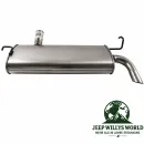 Walker Endschalldämpfer für 3,0L + 3,6L Motor. Jeep Wrangler JK (12-18)