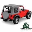 Bestop Supertop Softtop Charcoal Denim Jeep Wrangler TJ (1996-2006)