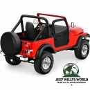 Bestop 2-Piece Doors Pair Soft Doors Black Denim Jeep CJ7 (1976-1980)