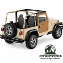 Bestop 2-Piece Doors Pair Soft Doors Spice Denim Jeep Wrangler TJ (1996-2006)