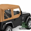 Bestop Soft Upper Doors Pair Spice Denim Jeep Wrangler TJ (1996-2006)
