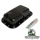 Crown Oil Pan Engine incl. RTV Silicone Sealant 3.0L + 3.6L Engine. Jeep Wrangler JK (12-18)