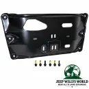 Crown Getriebeschutzplatte inkl. Schrauben für Schaltgetriebe AX5, AX15, BA10/5 Jeep Wrangler YJ (1987-1995)
