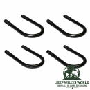 Crown Leaf Spring U-Bolt Set Rear Axle Dana 35 Jeep Cherokee XJ (1984-2001)