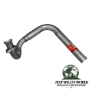 Hosenrohr, Flammrohr für 2,5L Motor. Jeep Wrangler TJ (1996-24.01.2000).