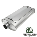 Endschalldämpfer (aluminisiert) mit 2,25
