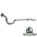 Hosenrohr, Flammrohr (aluminisiert) für 4,0L Benzin Motor. Jeep Grand Cherokee ZJ / ZG (1993-1995).