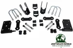 Blattfeder Komplett Einbau Set vorne Jeep Wrangler YJ (1987-1995)