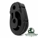 Auspuffgummi, Halter für Mittelrohr oder Schalldäämpfer Jeep Wrangler JK (07-18)